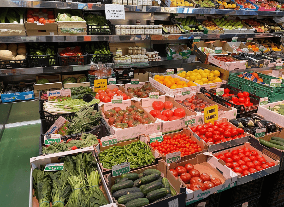 Productos frescos y tradición en el Mercado de la Cebada 5
