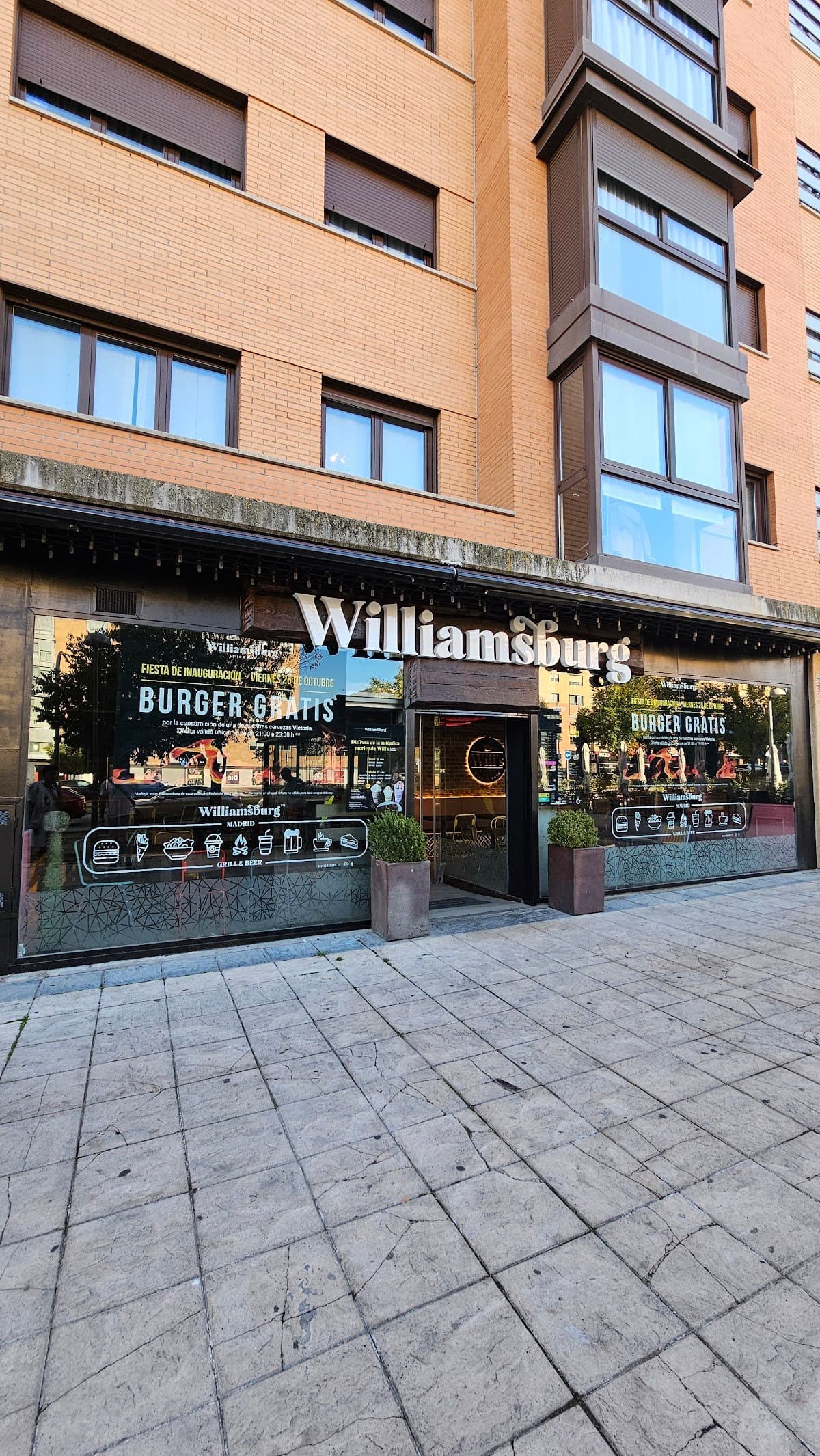 Williamsburg: Hamburguesas de estilo americano en Madrid